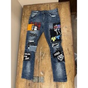 Smoke Rise DNM CO Belfast Taper Stretch Jean Size 34/32 Sold Out In Store